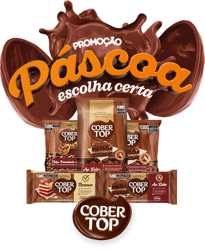 Promoção Páscoa escolhar centralizado Cobertop